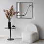 HANAH HOME Ogledalo Abstract 2 Black - slika 1