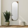 HANAH HOME Ogledalo Livi Walnut - slika 1