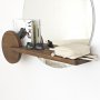 HANAH HOME Ogledalo Points Walnut - slika 4