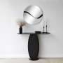 HANAH HOME Ogledalo Abstract 3 Black - slika 2