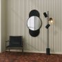 HANAH HOME Ogledalo Time Black - slika 2