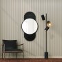 HANAH HOME Ogledalo Time Black - slika 1