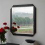 HANAH HOME Ogledalo Carre Black - slika 4