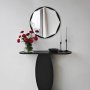 HANAH HOME Ogledalo Stella Black - slika 1