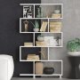 HANAH HOME Polica za knjige Nilufer White - slika 1