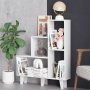 HANAH HOME Polica za knjige Nisa White - slika 3