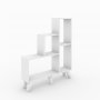 HANAH HOME Polica za knjige Nisa White - slika 5