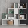 HANAH HOME Polica za knjige Karlin White - slika 1