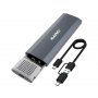 MAIWO USB 3.2 Tip-C Kućište za M.2 PCIe NVMe SSD, aluminium, bez alata, K1689P - slika 1