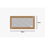 HANAH HOME Ogledalo Pierre Bronze White v2 - slika 5