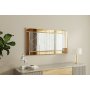HANAH HOME Ogledalo Pierre Bronze White v2 - slika 1