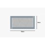 HANAH HOME Ogledalo Pierre Fume White - slika 5
