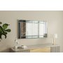 HANAH HOME Ogledalo Pierre Fume White v2 - slika 1