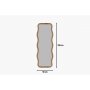 HANAH HOME Ogledalo Aror Natural - slika 4