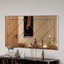 HANAH HOME Ogledalo Zeora Bronze - slika 1