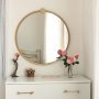HANAH HOME Ogledalo Gold Metal A708 - slika 1