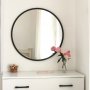 HANAH HOME Ogledalo Siyah Metal A710 - slika 2