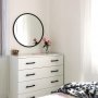 HANAH HOME Ogledalo Siyah Metal A710 - slika 3