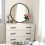 HANAH HOME Ogledalo Siyah Metal A710 - slika 4