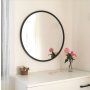 HANAH HOME Ogledalo Siyah Metal A710 - slika 1