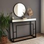 HANAH HOME Ogledalo Siyah Metal A709 - slika 2