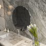 HANAH HOME Ogledalo Oneas Dark Grey Silver - slika 2