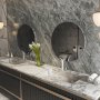 HANAH HOME Ogledalo Oneas Dark Grey Silver - slika 4