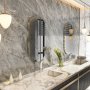 HANAH HOME Ogledalo Riors Dark Grey Gold - slika 4