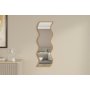 HANAH HOME Ogledalo Safi White Natural - slika 2