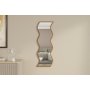 HANAH HOME Ogledalo Safi White Walnut - slika 2