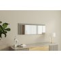 HANAH HOME Ogledalo Lariya White Anthracite - slika 3