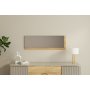 HANAH HOME Ogledalo Lariya White Natural - slika 4