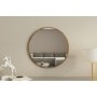 HANAH HOME Ogledalo Ozze White Walnut - slika 2