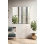 HANAH HOME Ogledalo Rectangular 80x80 Silver - slika 2