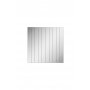 HANAH HOME Ogledalo Rectangular Stripe 5x40 cm (10 Pieces) Silver - slika 5