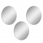 HANAH HOME Ogledalo Round Triple Diameter: 40 cm Silver - slika 4