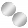 HANAH HOME Ogledalo Round Double Diameter: 40 cm Silver - slika 3