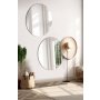 HANAH HOME Ogledalo Round Double Diameter: 40 cm Silver - slika 1