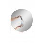 HANAH HOME Ogledalo Round Diameter : 40 cm Silver - slika 5