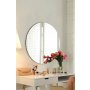 HANAH HOME Ogledalo Round Diameter : 40 cm Silver - slika 1