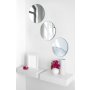 HANAH HOME Ogledalo Round Triple Diameter: 20 cm Silver - slika 2