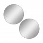 HANAH HOME Ogledalo Round Double Diameter: 20 cm Silver - slika 3