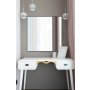 HANAH HOME Ogledalo Square 50x50 Silver - slika 2
