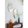 HANAH HOME Ogledalo Elliptical Double 30x40 Silver - slika 2