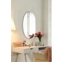 HANAH HOME Ogledalo Elliptical Single 30x40 Silver - slika 1