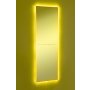 HANAH HOME Ogledalo sa LED osvetljenjem Rectangular 40x120 cm Yellow - slika 2