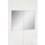 HANAH HOME Ogledalo sa LED osvetljenjem Rectangular 60x80 cm White - slika 5