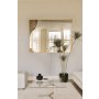 HANAH HOME Ogledalo sa LED osvetljenjem Rectangular 60x80 cm Yellow - slika 3
