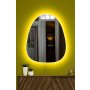 HANAH HOME Ogledalo sa LED osvetljenjem Quippy Yellow - slika 1