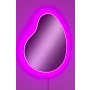 HANAH HOME Ogledalo sa LED osvetljenjem Glenia Pink - slika 2